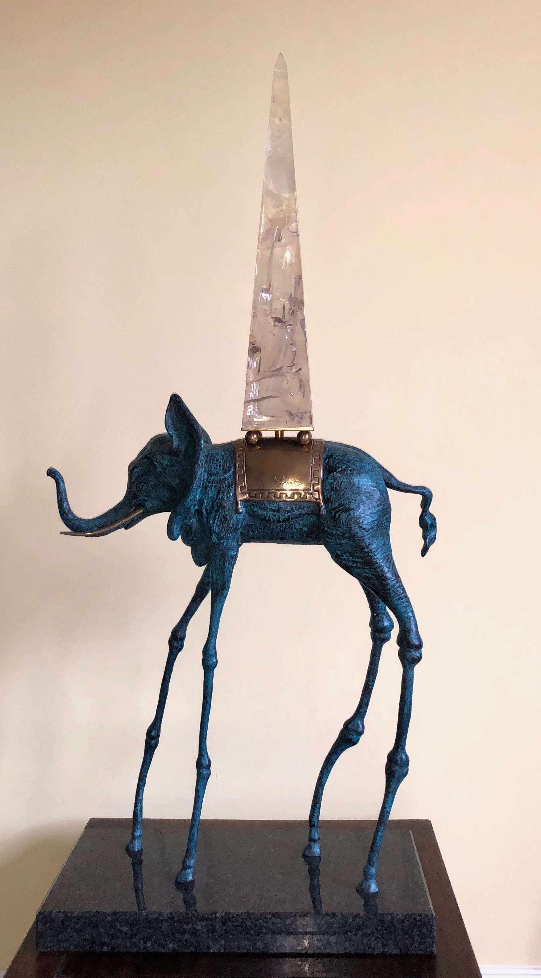Featured image of post Dali Elephant Statue - The elephants, inspired by gian lorenzo bernini&#039;s sculpture base in rome of an elephant carrying an ancient obelisk, are portrayed &#039;with long.